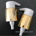 24/410 plastic cream pump bright gold large process